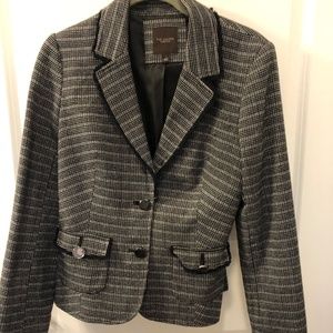 Black and White Blazer